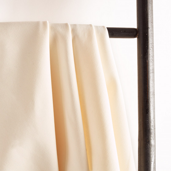 Atelier Brunette Gabardine Off White Fabric