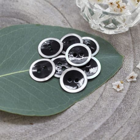 Halo Buttons - Black