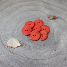 Palm Buttons - Tangerine