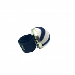Blue marine adjustable pincushion bracelet