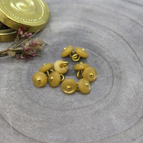 Jewel Buttons - Mustard