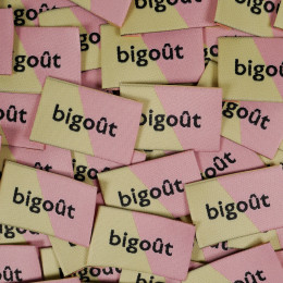 "Bigoût" Woven labels