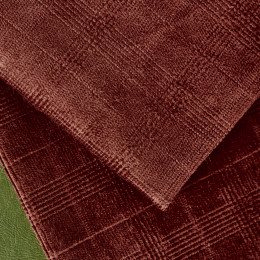 Dandy Velvet Rust Fabric