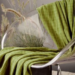 Tissu "Tile Matcha Leaf"