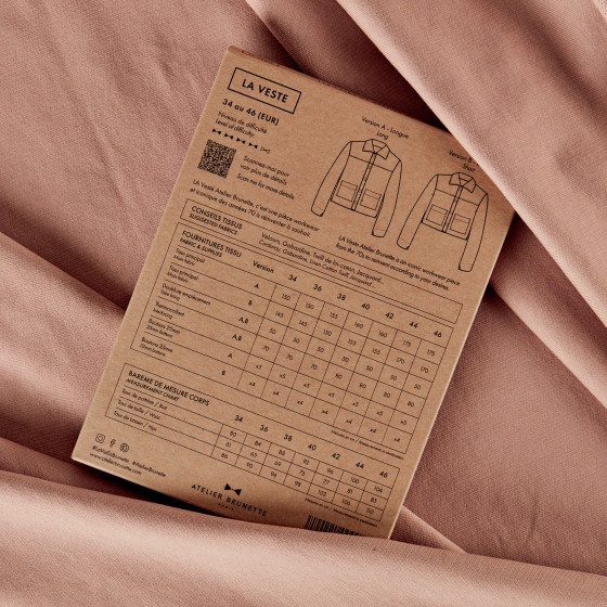 LA Veste - Paper Sewing Pattern