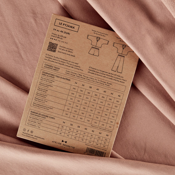 LE Pyjama - Paper Sewing Pattern