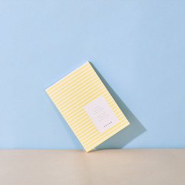 Carnet de notes small - Page pointillée - Yellow