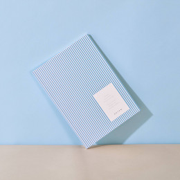 Carnet de notes médium - Page pointillée - Blue