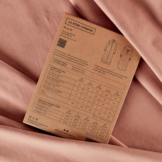 LA Robe Chemise -  Paper Sewing Pattern