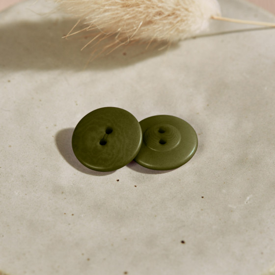 Palm Buttons - Ivy Green