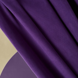 Gabardine Majestic Purple Fabric Remnants