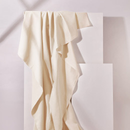 Gabardine Off-White Fabric
