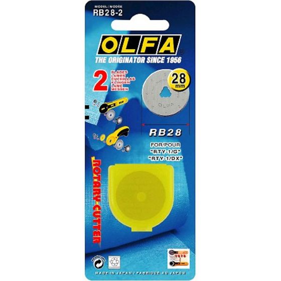 OLFA cutter refill blades (28 mm)