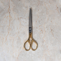 Sewing scissors with flat golden blades - 15 cm