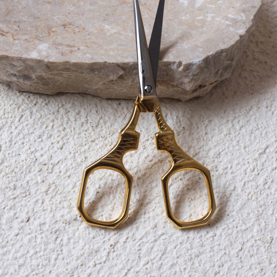 Gold embroidery scissors - Eiffel Tower- 10 cm