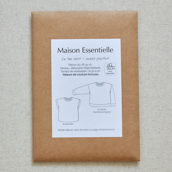 "Le Tee Shirt et Sweat parfait" Sewing Pattern