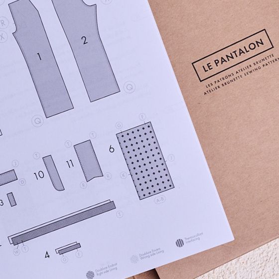 LE Pantalon - Paper Sewing Pattern