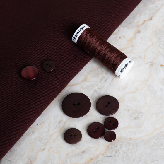 Gabardine Light Crispy Brownie Fabric