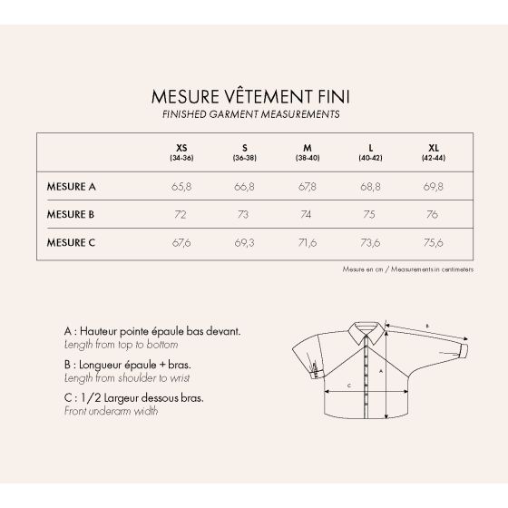 LA Chemise -Paper Sewing Pattern