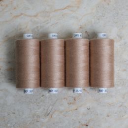 Maple / Sandy Sand overlock bobbin x 4