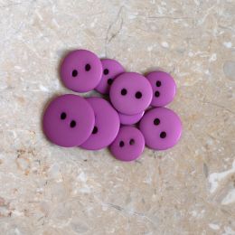 Classic Matte Buttons - Bubble Gum