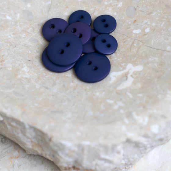 Boutons Classic Matte - Cobalt