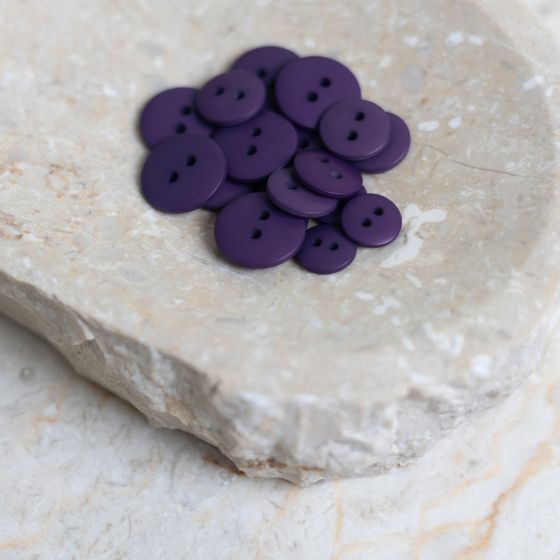 Boutons Classic Matte - Majestic Purple