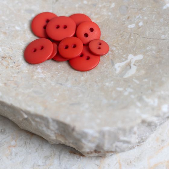 Boutons Classic Matte - Tangerine