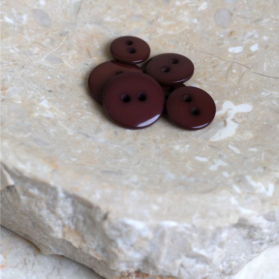 Classic Shine Buttons - Rust