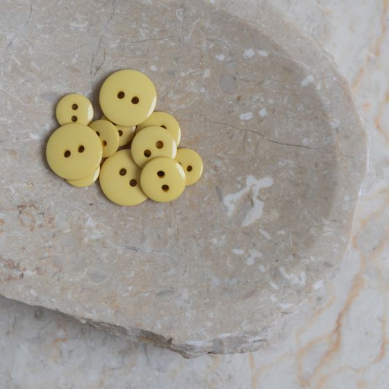 Classic Shine Buttons - Lemon