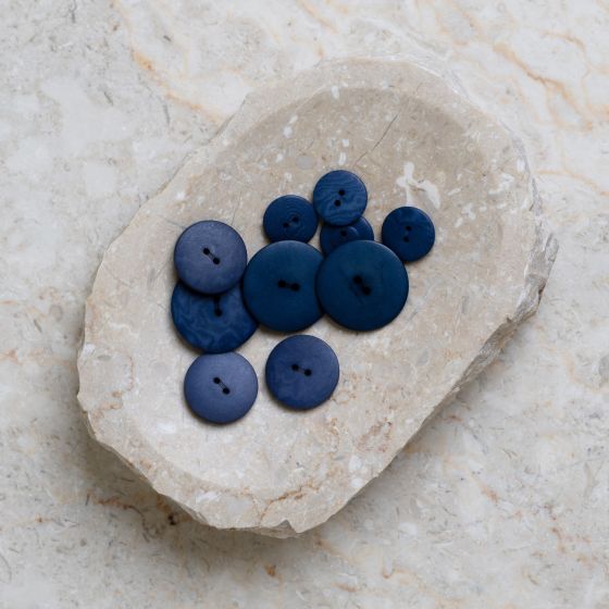 Palm Buttons - Cobalt