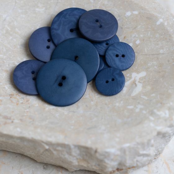 Palm Buttons - Cobalt