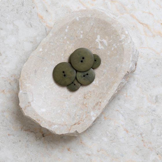 Palm Buttons - Ivy Green