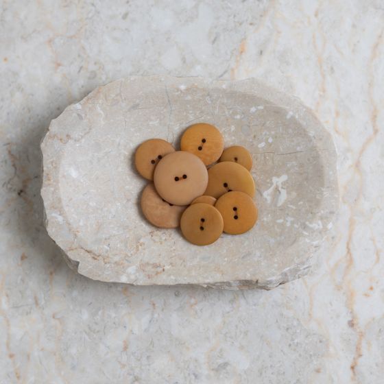 Palm Buttons - Ochre