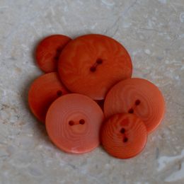 Palm Buttons - Tangerine