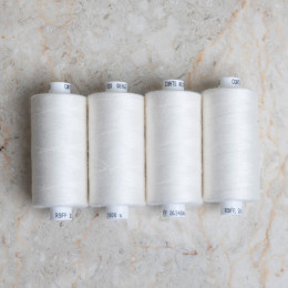 Off-white overlock bobbin x 4