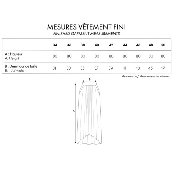 LA Jupe Déroutante - Paper Sewing Pattern