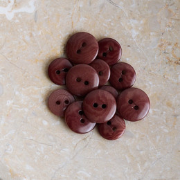 Viny Buttons - Rust / Crispy Brownie