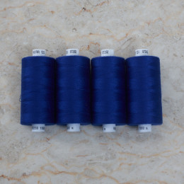 Hypnotik Blue overlock bobbin x 4