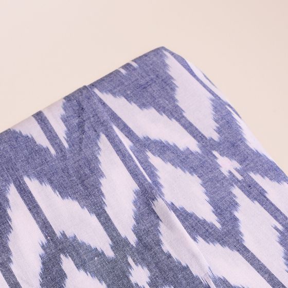 "Ikat Kamla Blue" Fabric