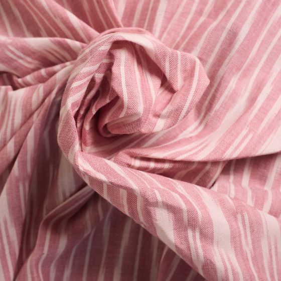 "Ikat Mani Pink" Fabric