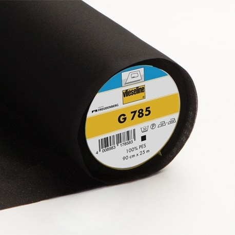 Vlieseline G785 - black x 10 cm