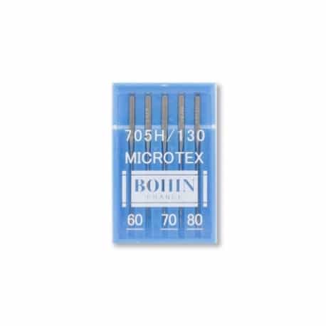 5 Schmetz Microtex-Aiguilles Force 60-80 pour machines à coudre