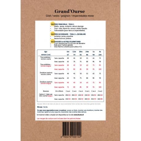  Grand'Ourse 3-12 ans