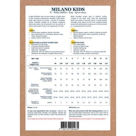 Milano Dress 3-12 yo