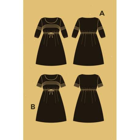 Aubepine Dress pattern
