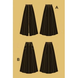 Fumeterre skirt Pattern