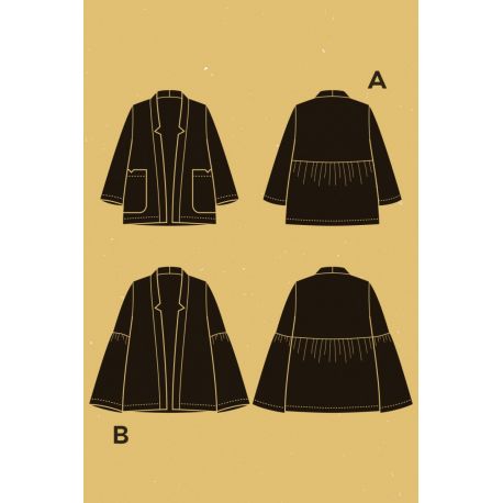 Nenuphar jacket pattern
