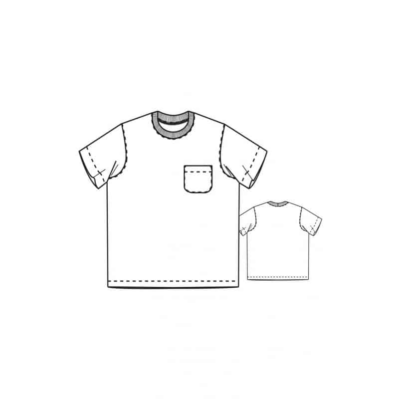Download The Tee Shirt Sewing Pattern Merchant Mills